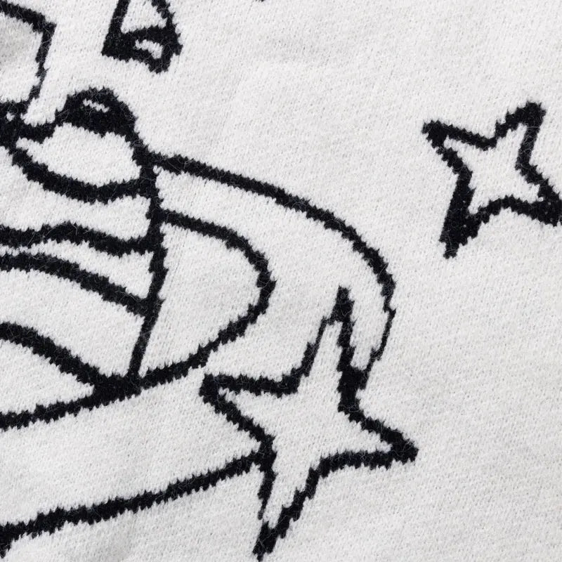 Y2K Starlit Dreams Sweater
