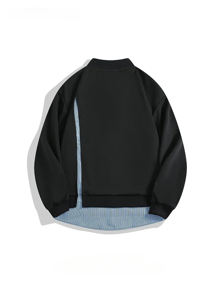 High End Korean Style Striped Jacket