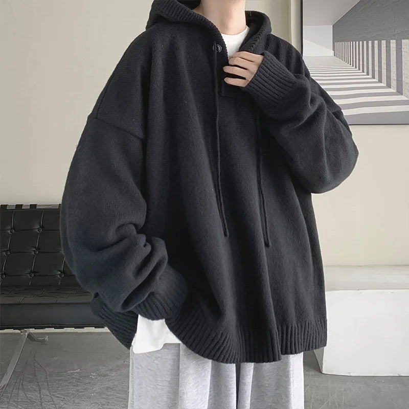 Cozy Streetwear Knitted Turtleneck Sweater