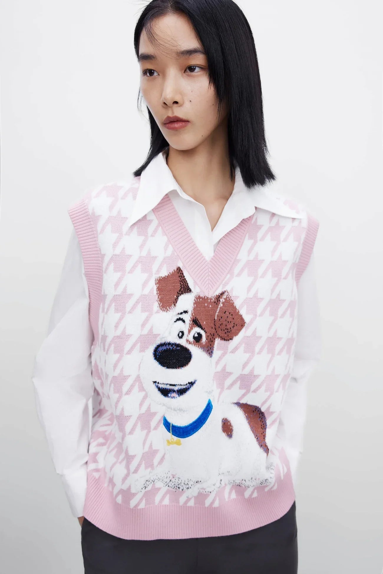 Women Cool Ethereal Cartoon Love Pet Sweater