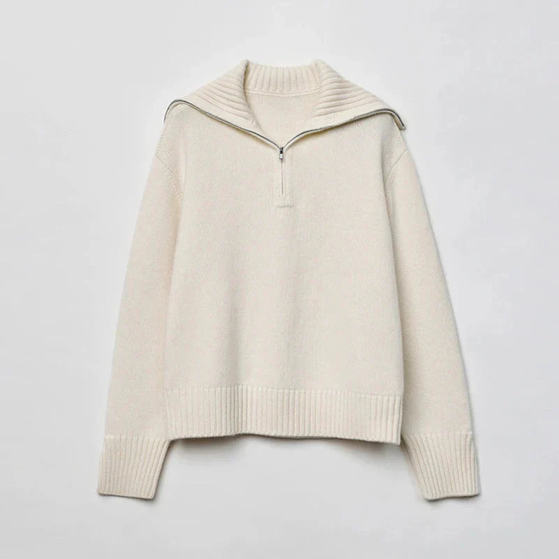 Cozy Thick Knit Casual Turtleneck Sweater