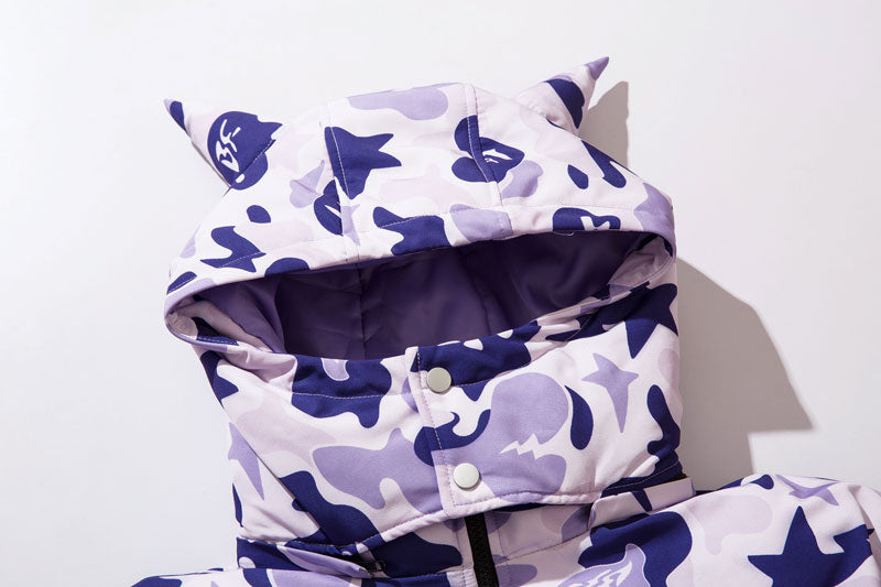 Removable Hood Devil Jacket