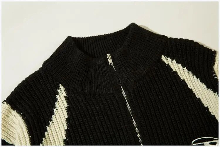 Retro Loose Knitted Jacket