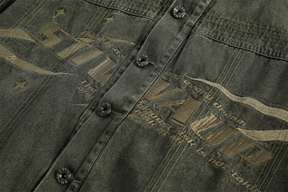 Y2k Vintage Oversized Denim Jacket