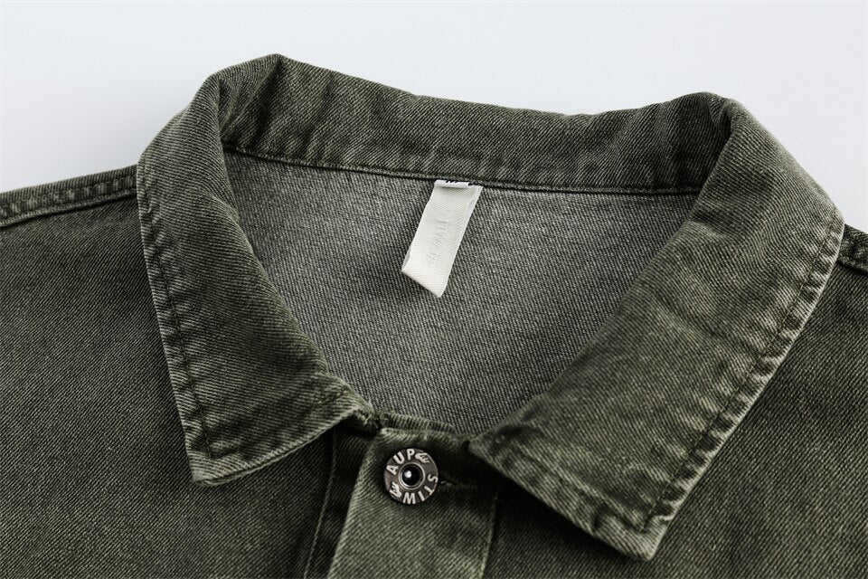 Y2k Vintage Oversized Denim Jacket