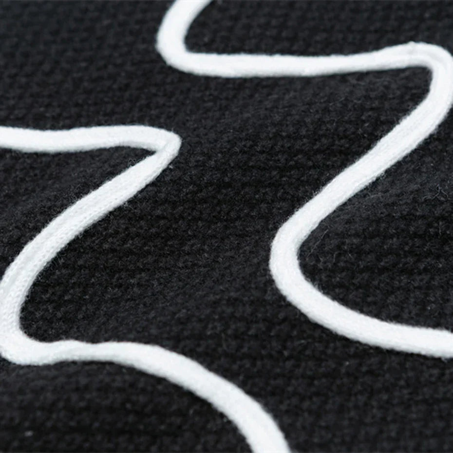 Wave Pattern Sweater