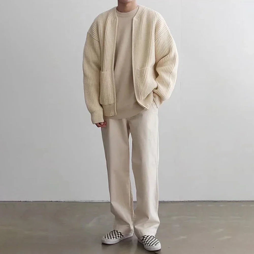 Vanguard Stylish Knitted Japanese Style Sweater