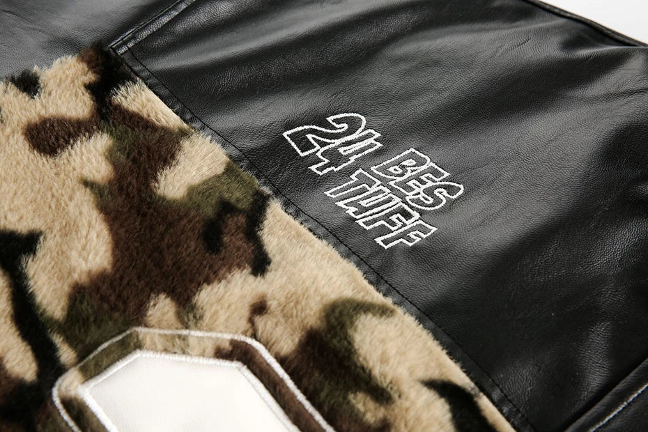 Sport Varsity Camouflage Jacket