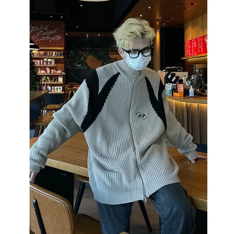 Retro Loose Knitted Jacket