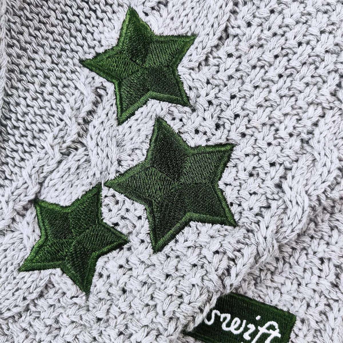 Y2K Vintage Cable-Knit Sweater