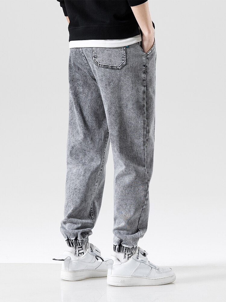 Denim Joggers Baggy Jeans