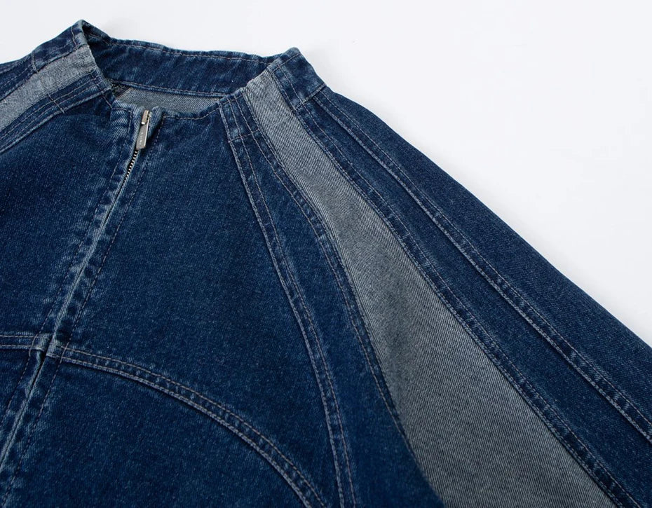 Denim Racer Jacket