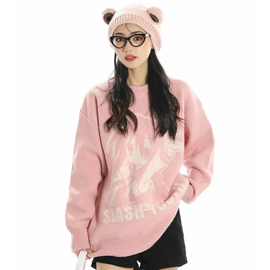 Slash The Youth Anime Sweater