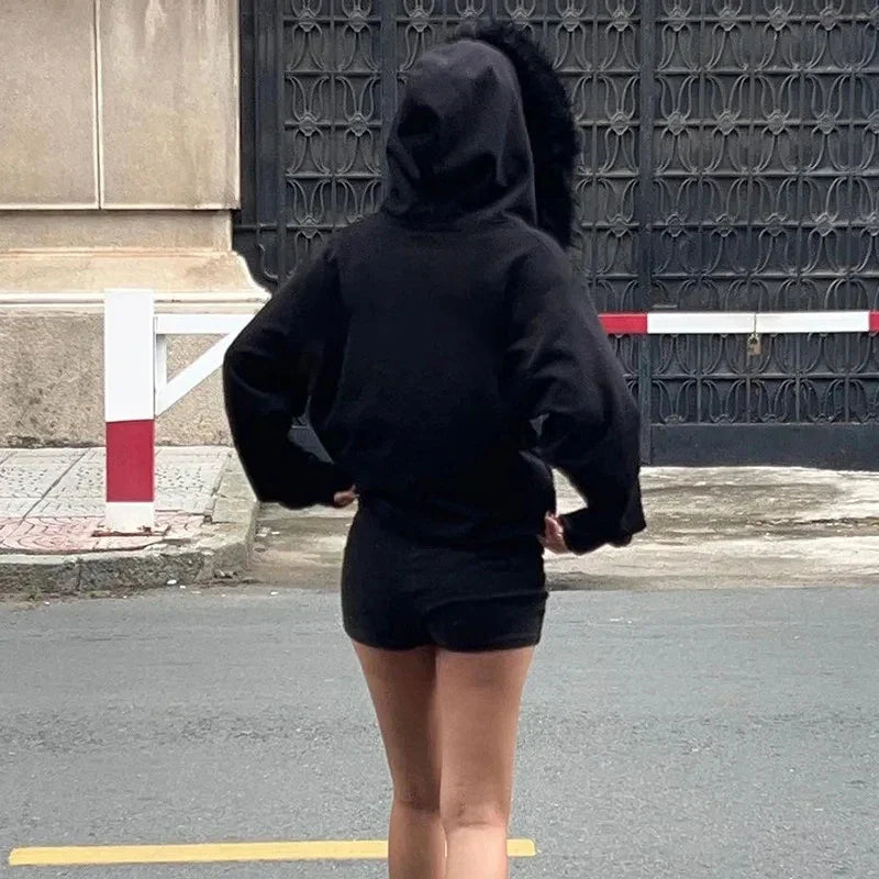 Y2K Fur-Hooded Arctic Jacket