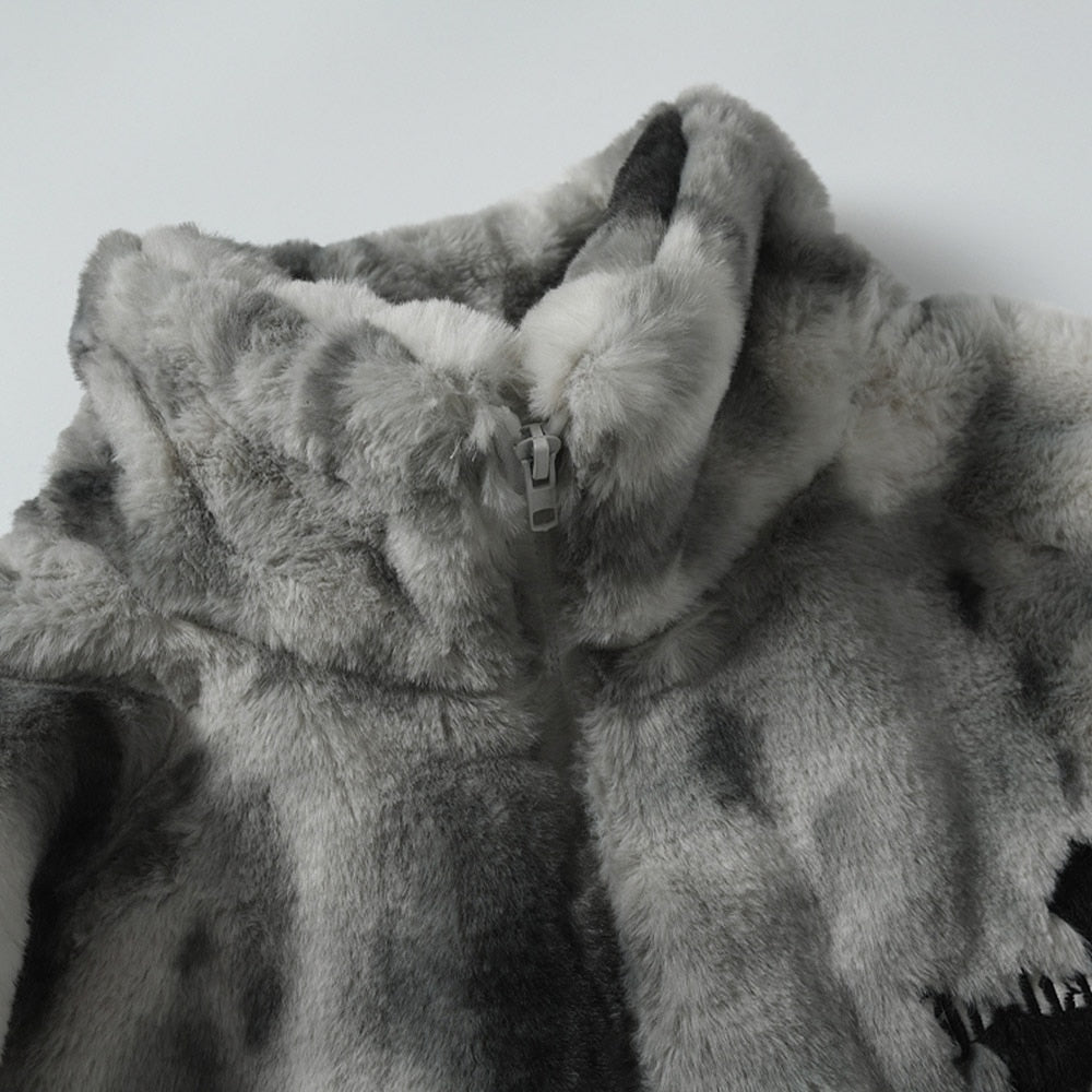 Fur Letters Jacket
