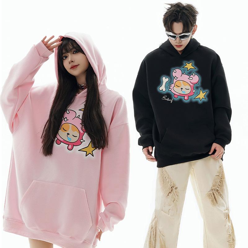 Cute Puppy Oversized Hoodie