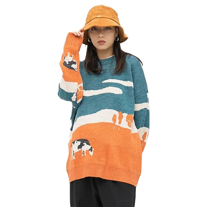 Dutch Landscape Sweater