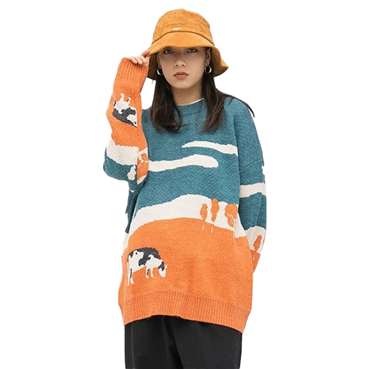 Dutch Landscape Sweater