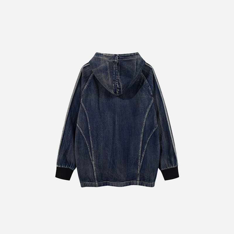 Vintage Loose Street Craft Hoodie