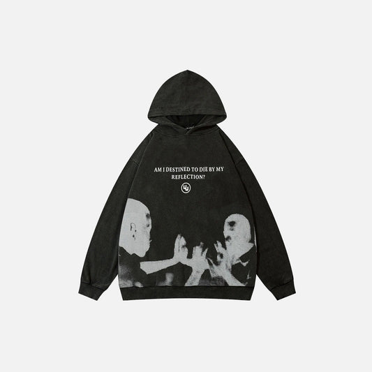 Vintage Reflection Grunge Hoodie