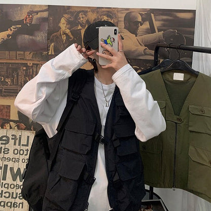 All-Over Pockets Vest