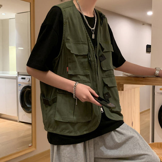 All-Over Pockets Vest