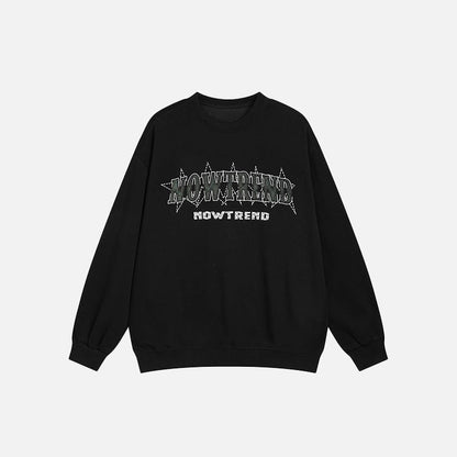 New Trend Print Sweatshirt