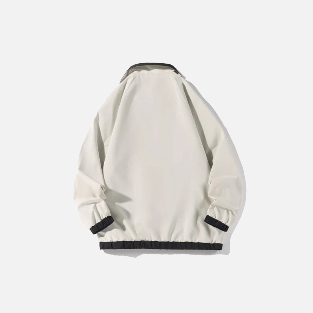 Vintage Zip-up Windbreaker Jacket