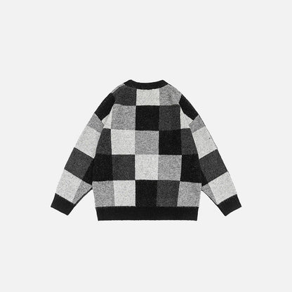 Cozy Patchwork Sweater