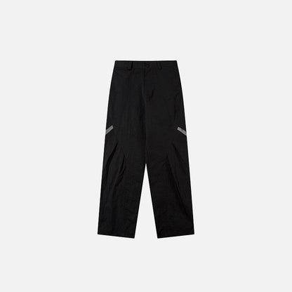 High-waist Black Pants