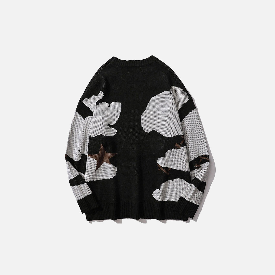 Smiley Man Knitted Sweater