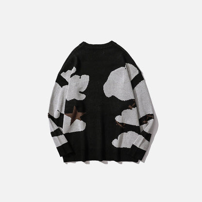 Smiley Man Knitted Sweater