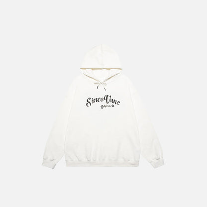 Painted Letters Hoodie