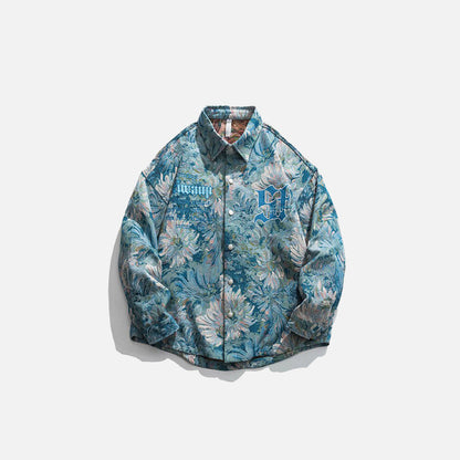 Daisy Flowers Floral Print Jacket