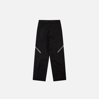 High-waist Black Pants
