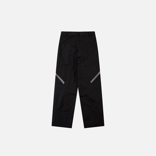 High-waist Black Pants