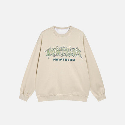 New Trend Print Sweatshirt