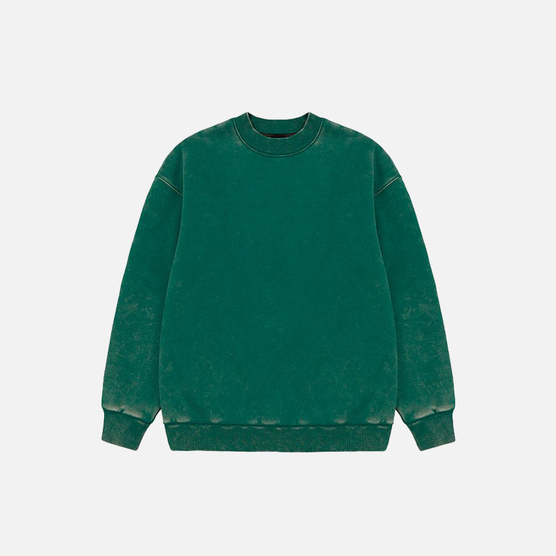 High Street Retro Washed Sweatshirts