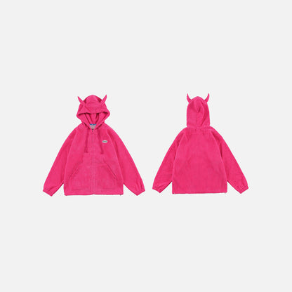 Demon Horns Hoodies