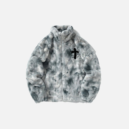 Fur Letters Jacket