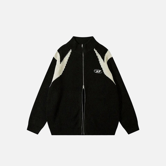 Retro Loose Knitted Jacket
