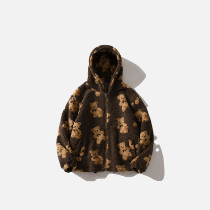 Teddy Bear Fuzzy Hoodie