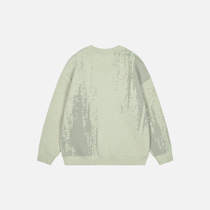Glitch Matrix Sweater