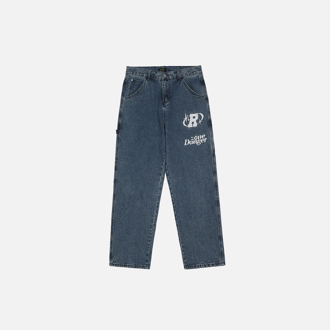 Embroidery Denim Jeans
