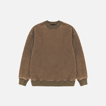 High Street Retro Washed Sweatshirts
