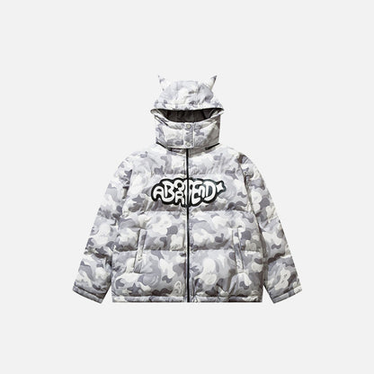 Removable Hood Devil Jacket