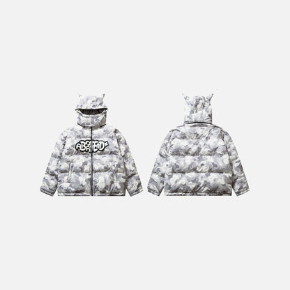 Removable Hood Devil Jacket