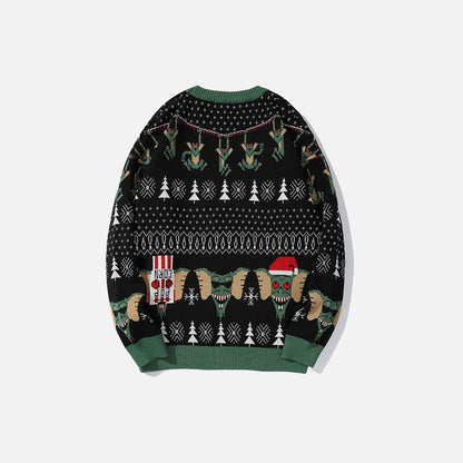 Ugly Knitted Elf Christmas Sweater