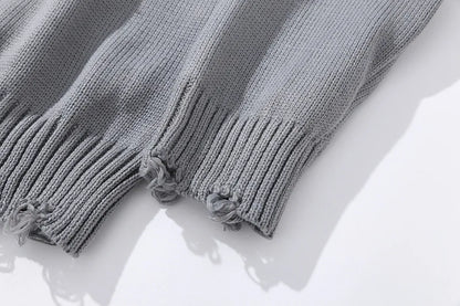 Rugged Edge Knit Sweater