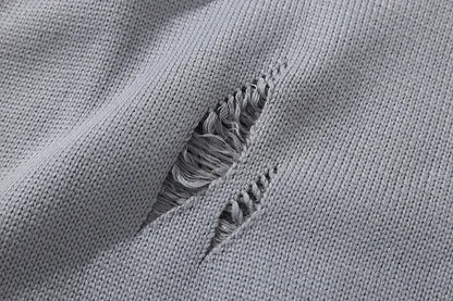 Rugged Edge Knit Sweater